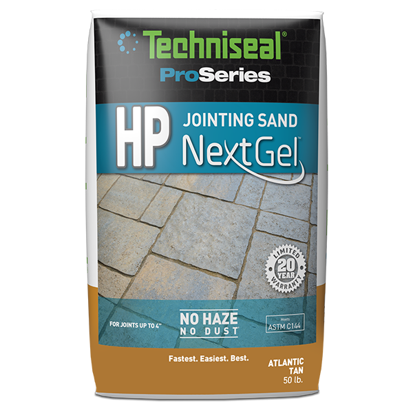 Techniseal® HP Nextgel - Polymeric Sand Atlantic Tan 50 lb Bag - Hardscape Supplies